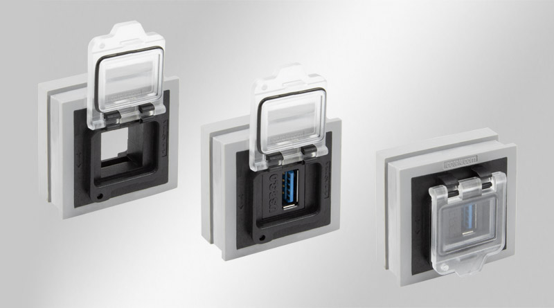 QT-AT-KS-AK | 適配器穿芯，帶防護蓋