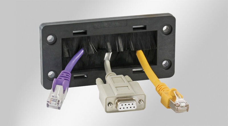 KEL-BES | Plaqes passe-cables à brosse