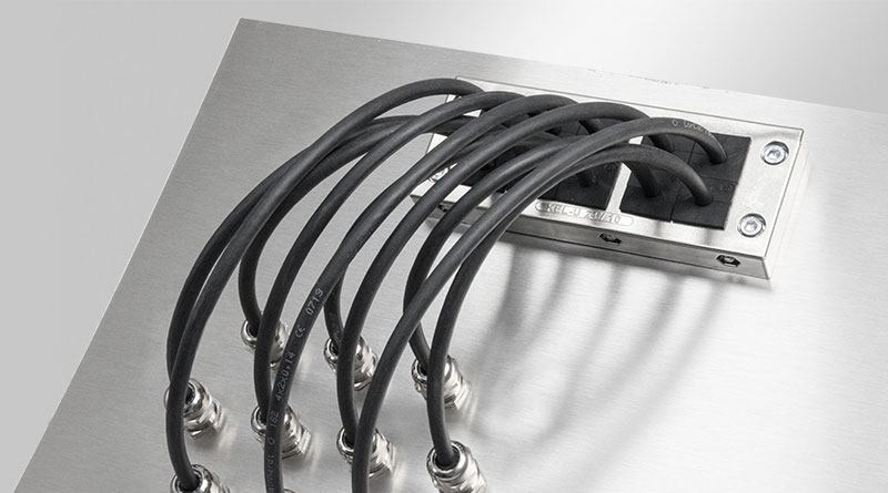 EMC-KEL-U | 可分EMC電纜引入框架 